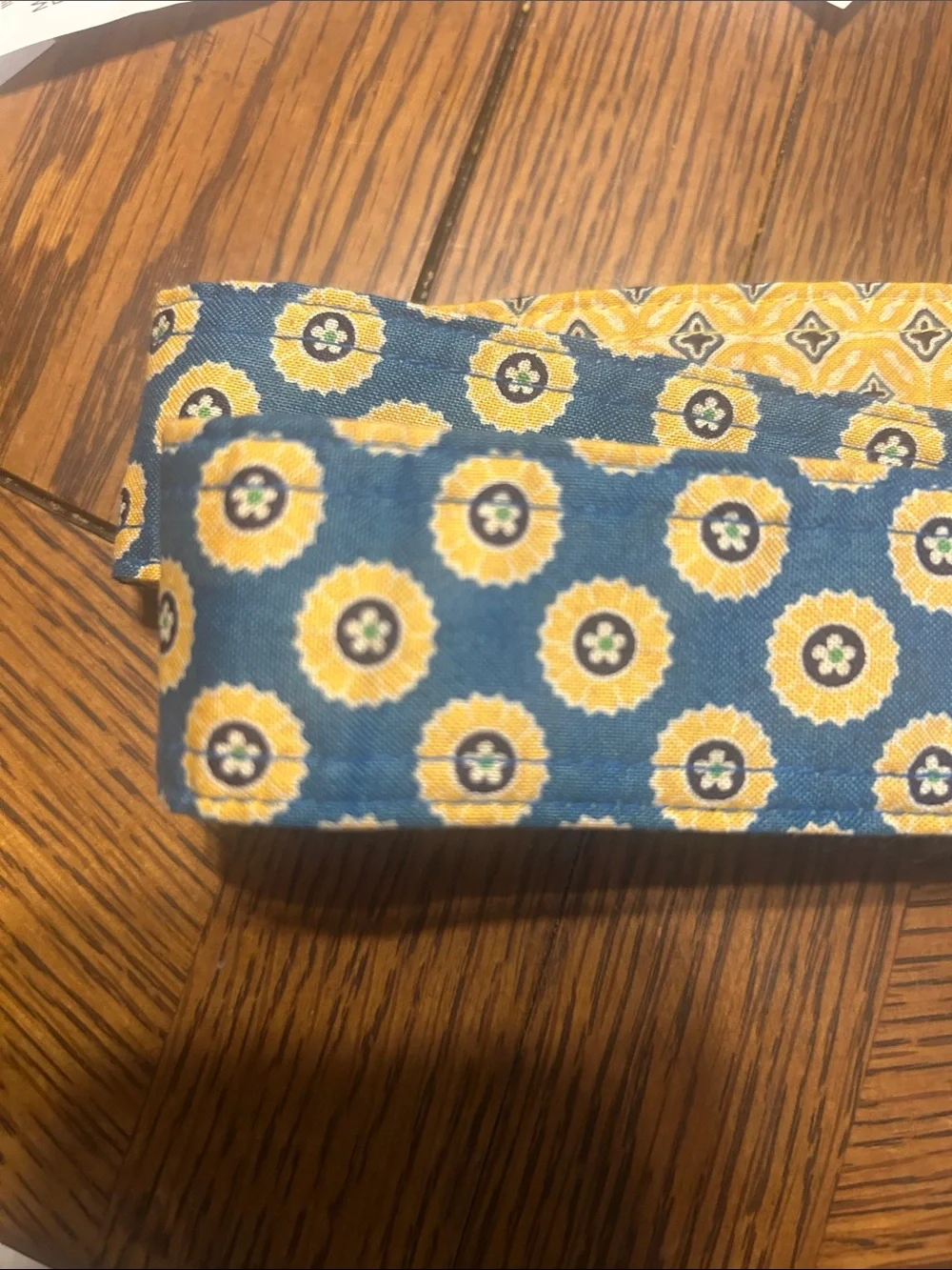 Vera Bradley REVERSIBLE Belt RIVERA BLUE w Tags 🦋💙🩵